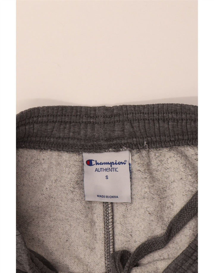 Champion Mens Tracksuit Trousers Small  Grey Cotton