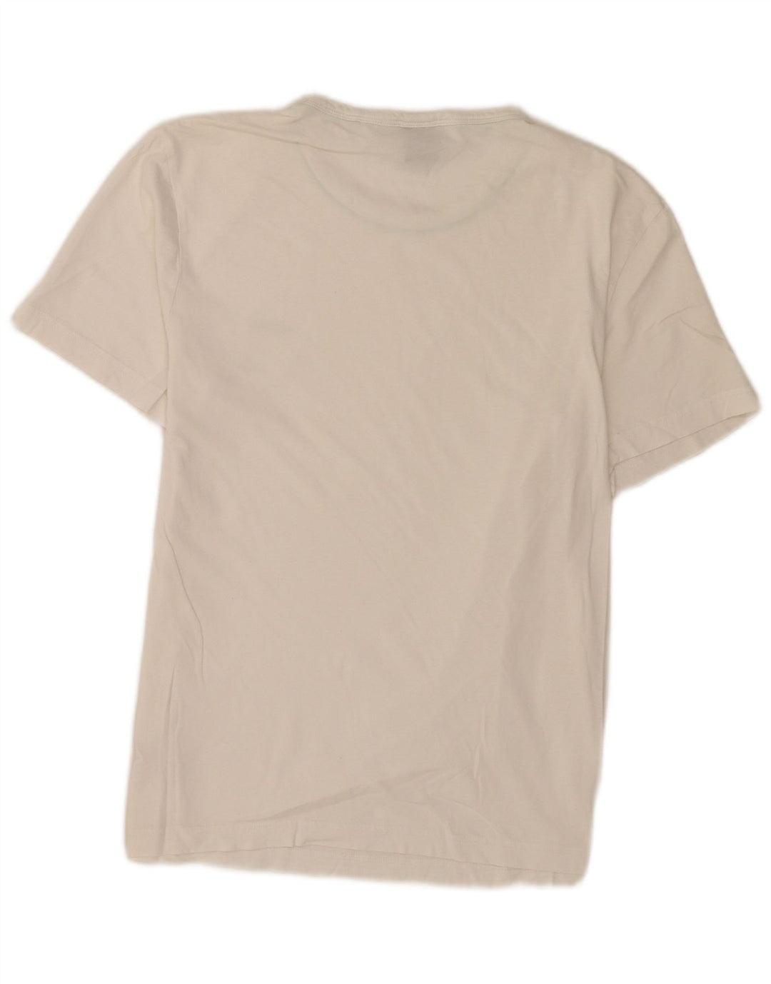 Hugo Boss Mens T-Shirt Top Medium White Cotton