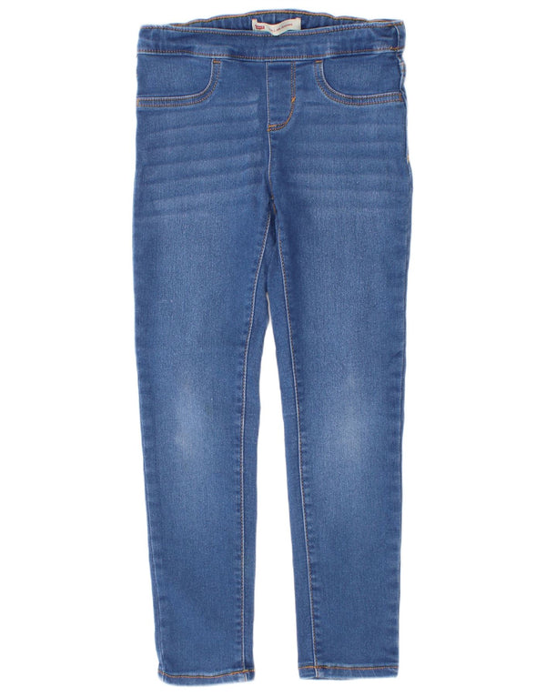 Levi's Girls Jegging Jeans 6-7 Years W24 L23 Blue Cotton