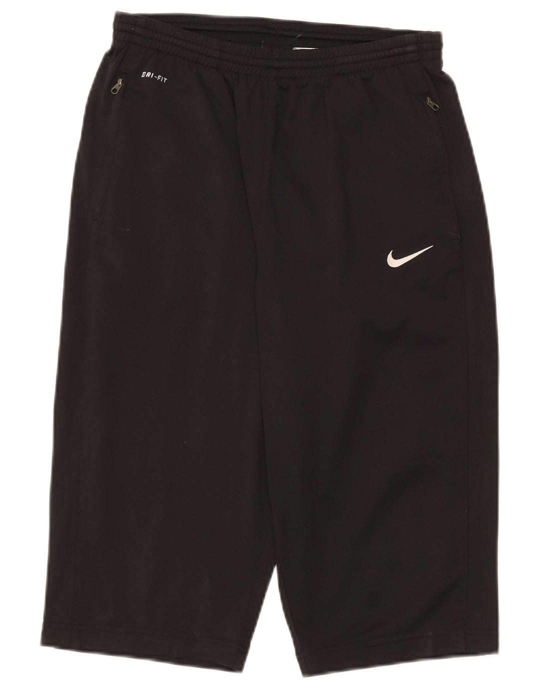 Nike Boys Bermuda Sport Shorts 13-14 Years XL Black Polyester