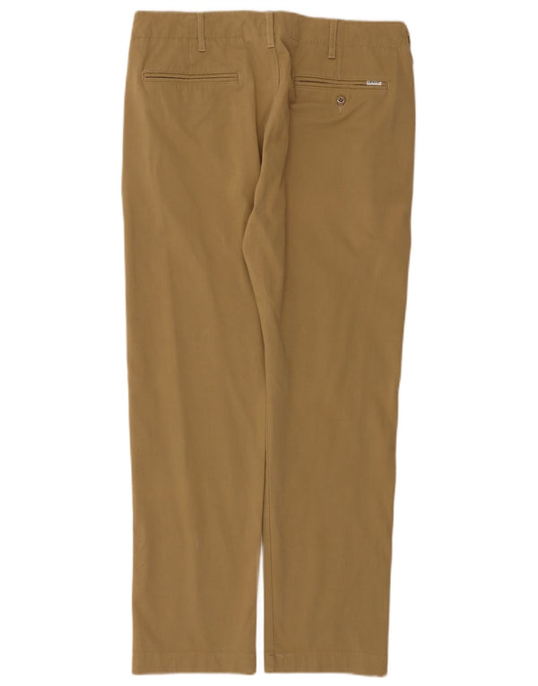 Levi's Mens Straight Chino Trousers W32 L30 Beige Cotton