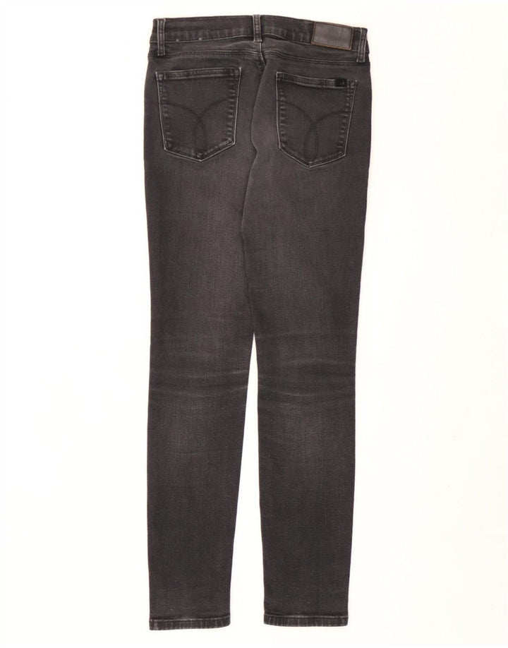 Calvin Klein Womens Skinny Jeans W28 L30 Grey