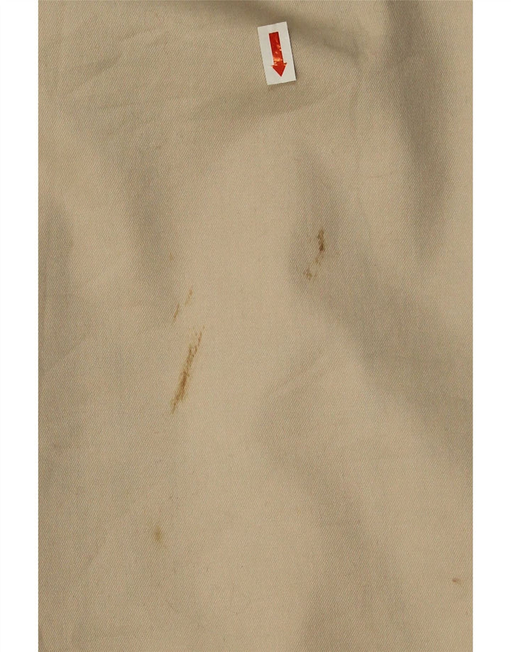 Aquarama Womens Trench Coat UK 10 Small Beige Polyester