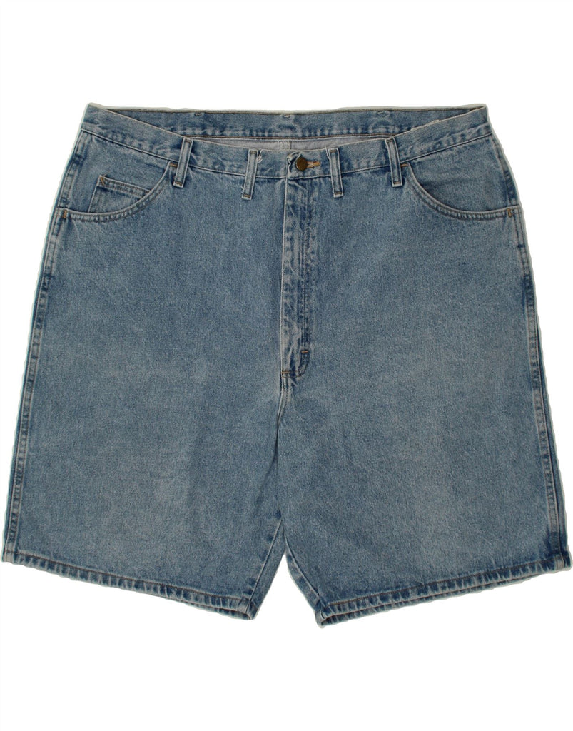 VINTAGE Mens Denim Shorts W44 2XL Blue Cotton Vintage Vintage and Second-Hand Vintage from Messina Hembry 
