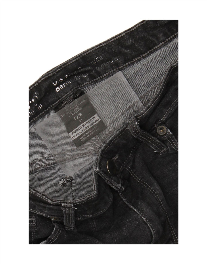 MOSSIMO Womens Denim Shorts US 12 Large W31 Black Cotton Vintage Mossimo and Second-Hand Mossimo from Messina Hembry 