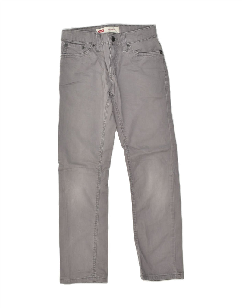 LEVI'S Boys 511 Slim Casual Trousers 9-10 Years W25 L25  Grey Cotton | Vintage Levi's | Thrift | Second-Hand Levi's | Used Clothing | Messina Hembry 