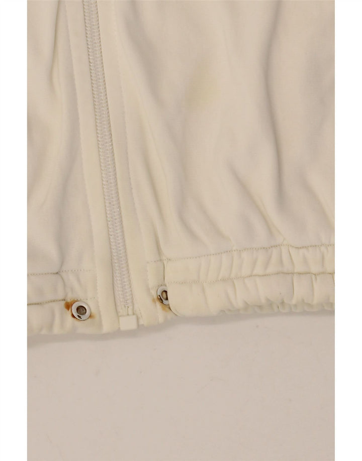 DIADORA Mens Tracksuit Top Jacket UK 38 Medium White