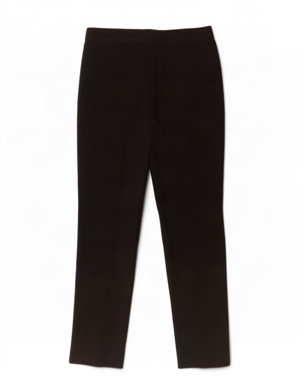 Marks & Spencer Womens Short Casual Trousers UK 8 Small W28 L26 Black