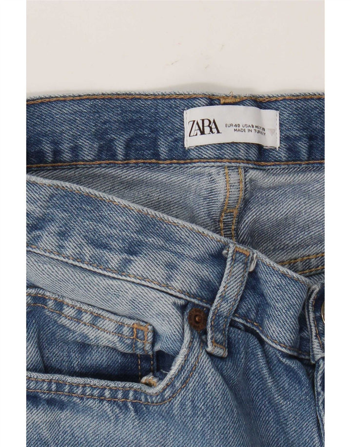 Zara Womens Straight Jeans EU 40 Medium W30 L33 Blue