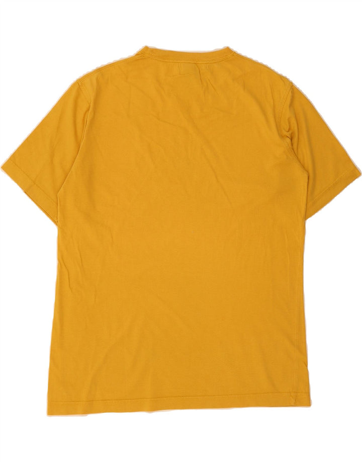 BLUE MOTION Mens Graphic T-Shirt Top Medium Yellow Cotton Vintage Blue Motion and Second-Hand Blue Motion from Messina Hembry 