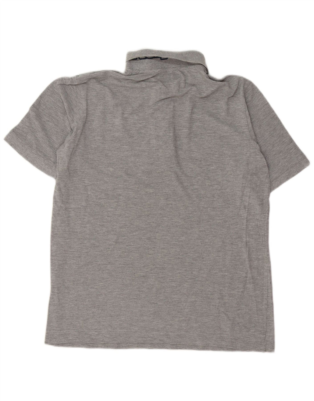 Kappa Mens Polo Shirt Large Grey Cotton