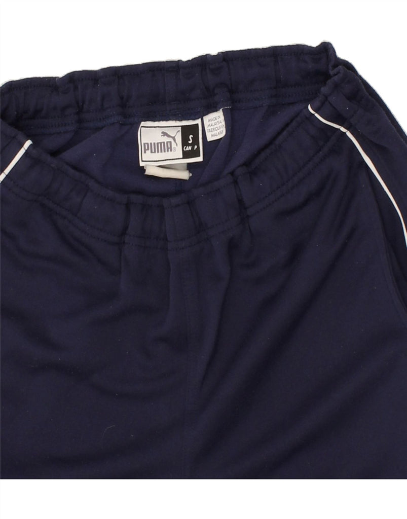 PUMA Mens Sport Shorts Small Navy Blue Vintage Puma and Second-Hand Puma from Messina Hembry 