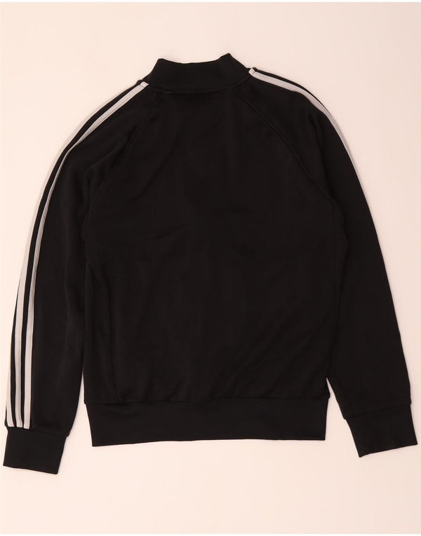 Adidas Mens Tracksuit Top Jacket Medium Black Polyester