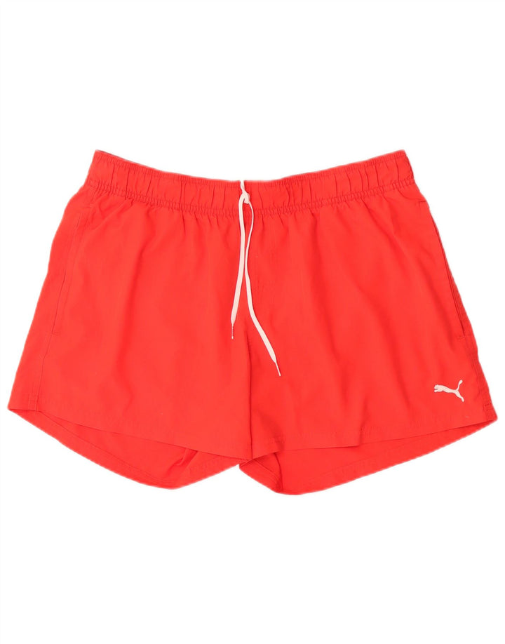 Puma Mens Swimming Shorts XL  Red Polyester