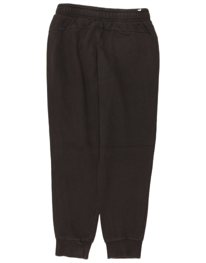 Puma Mens Graphic Tracksuit Trousers Joggers Medium Black