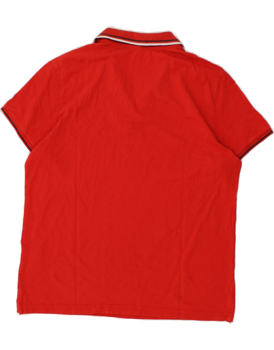 DIADORA Mens Polo Shirt XL Red Cotton Vintage Diadora and Second-Hand Diadora from Messina Hembry 