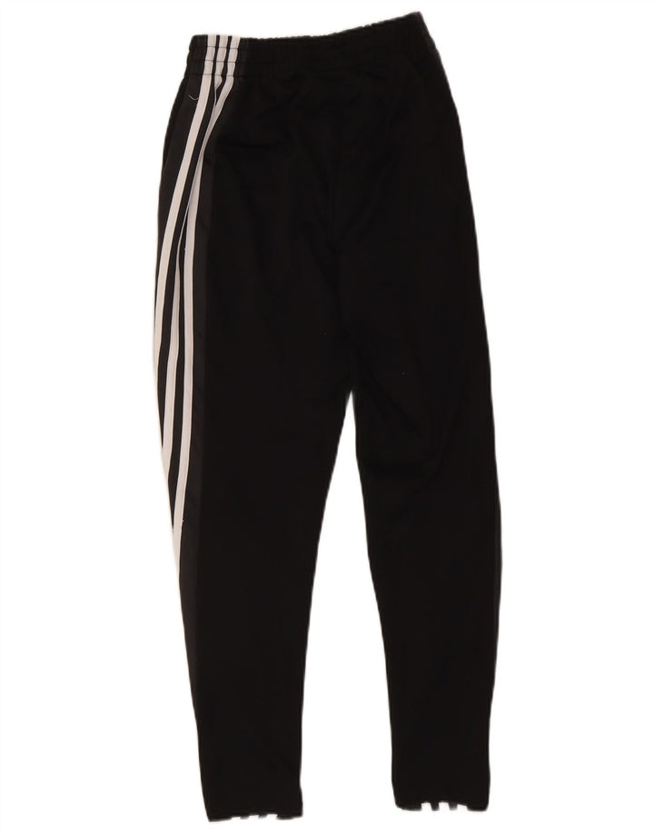 Adidas Boys Tracksuit Trousers 11-12 Years  Black Polyester