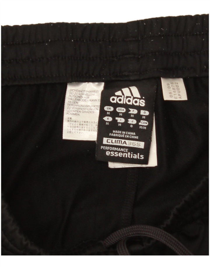 Adidas Mens Clima 365 Tracksuit Trousers Medium  Black Polyester