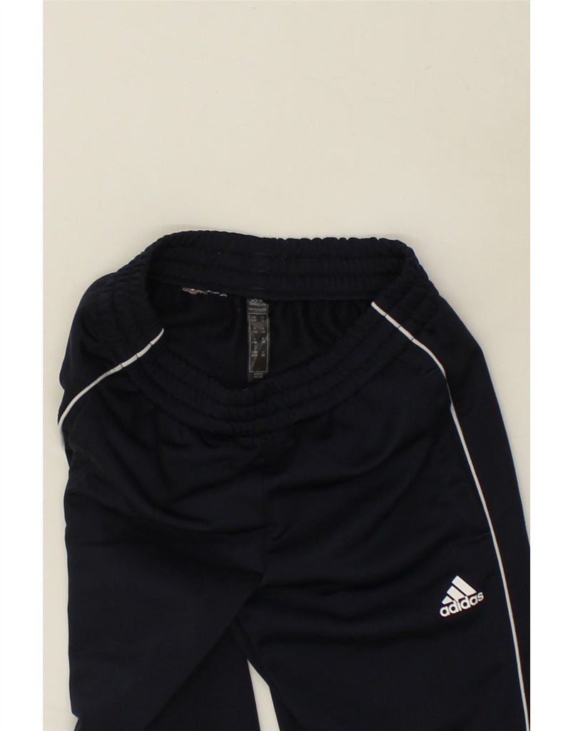 ADIDAS Boys Tracksuit Trousers Joggers 7-8 Years Navy Blue | Vintage Adidas | Thrift | Second-Hand Adidas | Used Clothing | Messina Hembry 