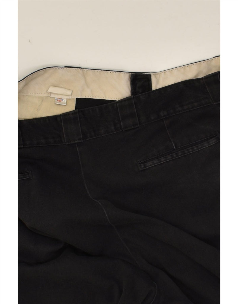 DICKIES Mens Straight Chino Trousers W36 L28 Black | Vintage Dickies | Thrift | Second-Hand Dickies | Used Clothing | Messina Hembry 