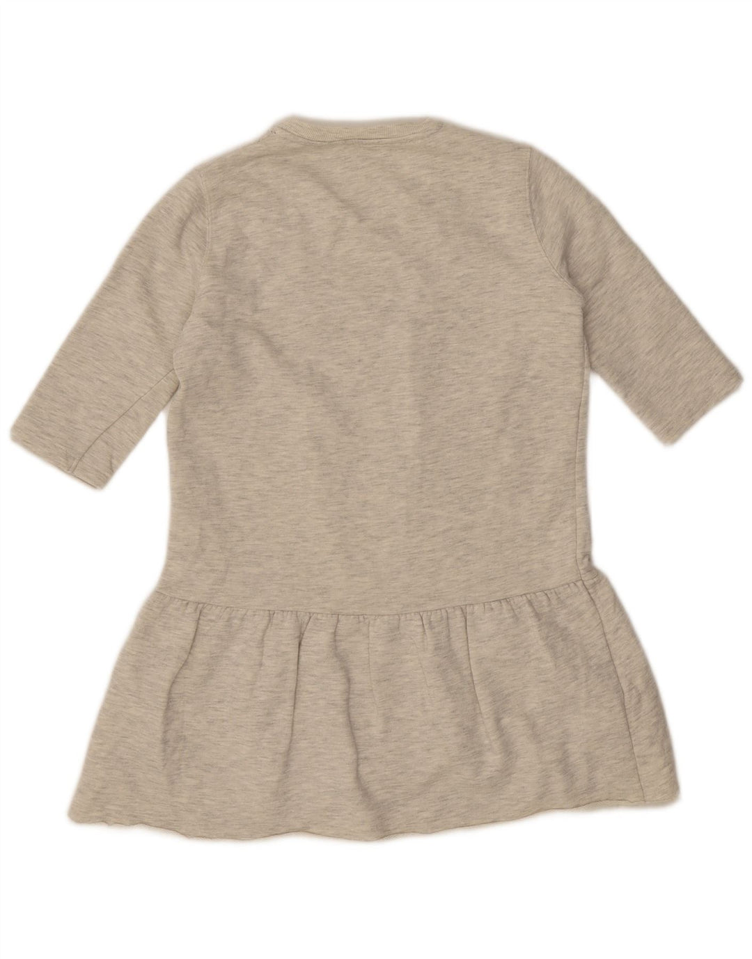 Zara Womens Tunic Dress UK 10 Small Grey Flecked Polyester