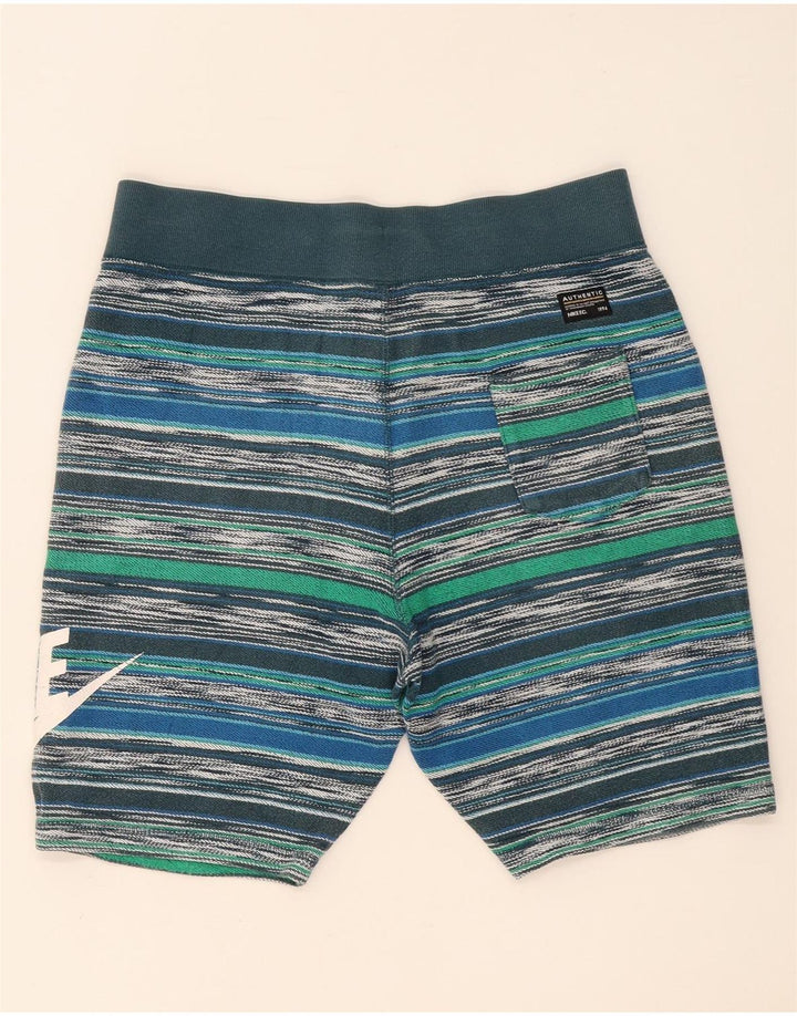 Nike Mens Sport Shorts Large  Multicoloured Striped Cotton