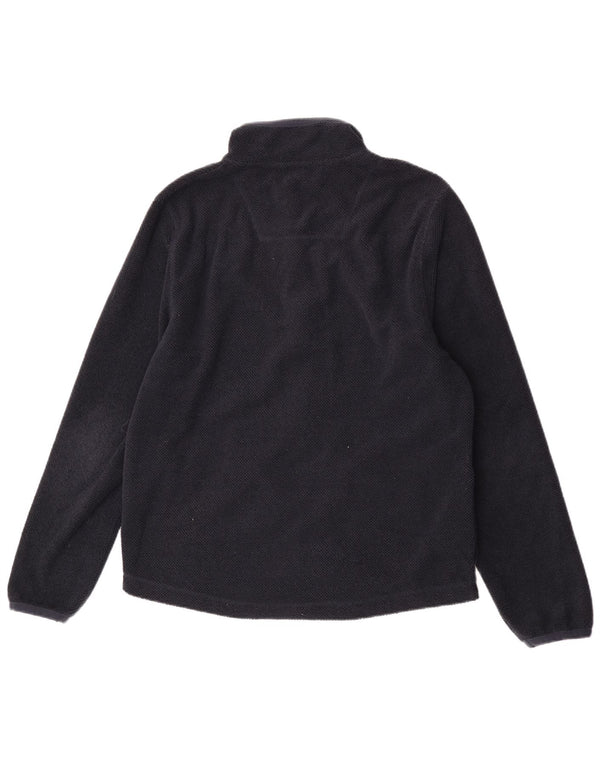Weird Fish Mens Tracksuit Top Jacket Large Navy Blue Polyester