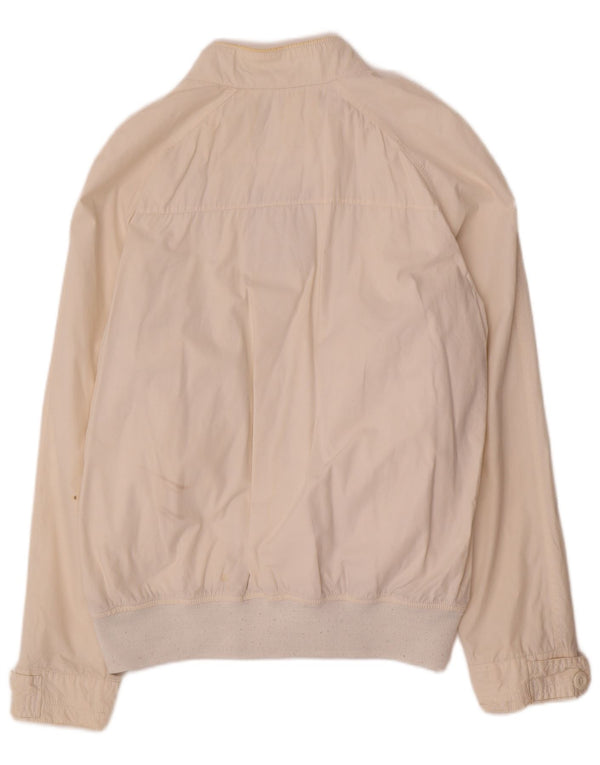 Zara Mens Bomber Jacket UK 42 XL White