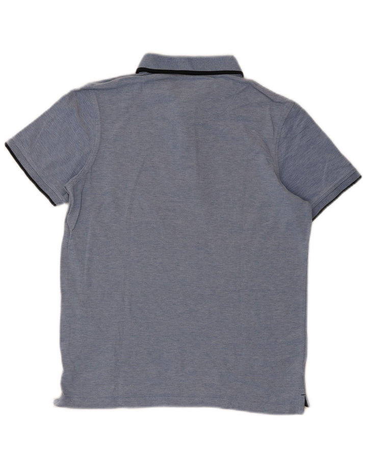 Jack & Jones Womens Polo Shirt Small Blue Cotton