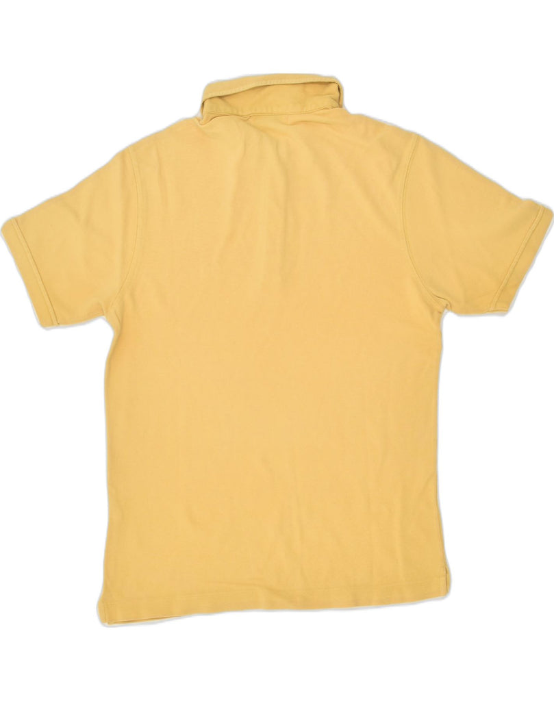 SERGIO TACCHINI Mens Polo Shirt Small Yellow Cotton | Vintage Sergio Tacchini | Thrift | Second-Hand Sergio Tacchini | Used Clothing | Messina Hembry 