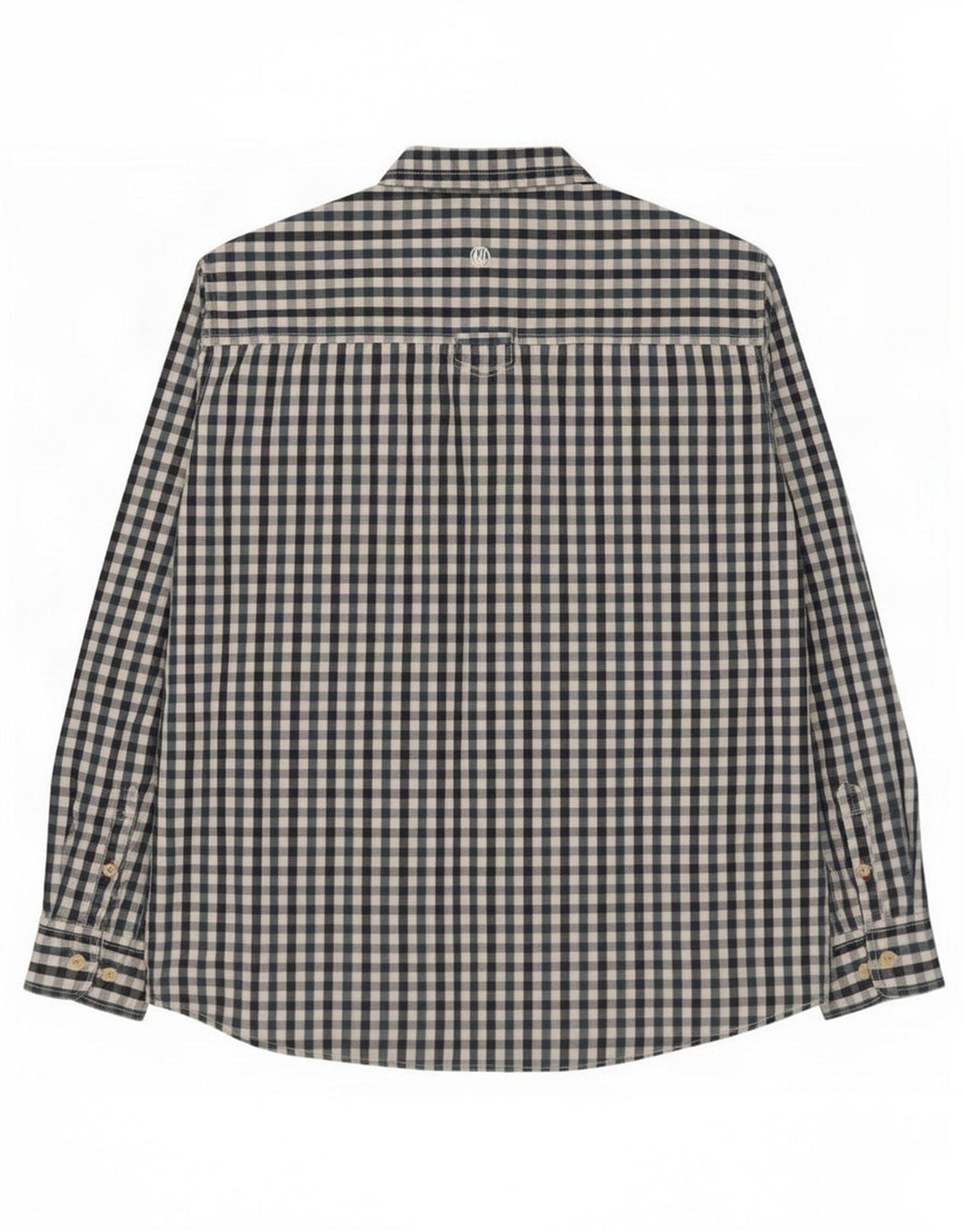 Fat Face Mens Shirt XL Green Gingham Cotton