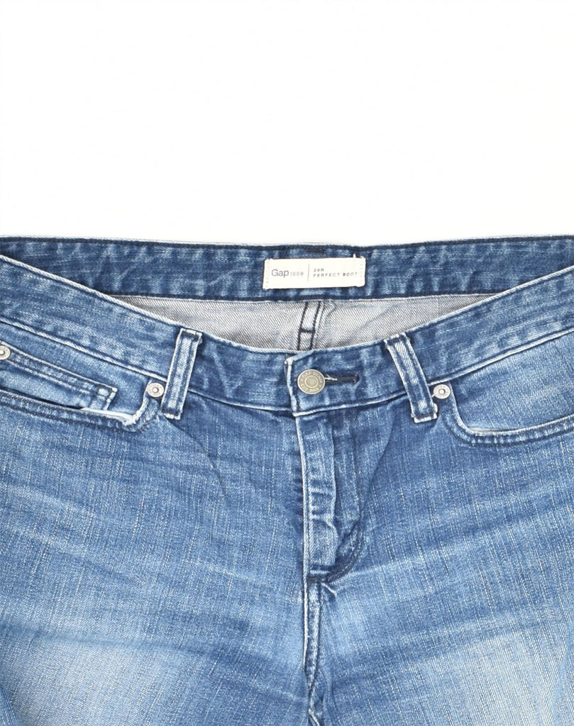 GAP Womens Straight Jeans  W29 L32 Blue Cotton | Vintage Gap | Thrift | Second-Hand Gap | Used Clothing | Messina Hembry 