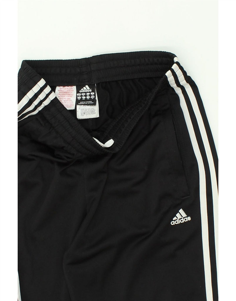 ADIDAS Boys Tracksuit Trousers 15-16 Years  Black Polyester | Vintage Adidas | Thrift | Second-Hand Adidas | Used Clothing | Messina Hembry 