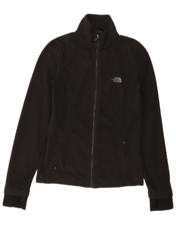 THE NORTH FACE Womens Fleece Jacket UK 10 Small Black Polyester