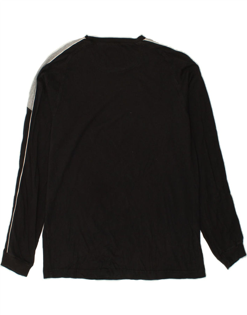 CHAMPION Mens Top Long Sleeve XL Black Colourblock Vintage Champion and Second-Hand Champion from Messina Hembry 