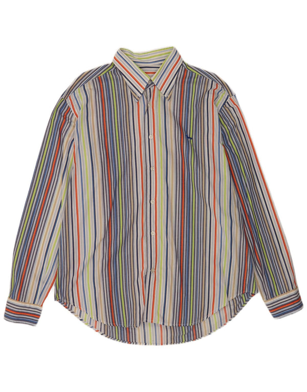 Harmont & Blaine Mens Shirt 3XL Multicoloured Striped Cotton