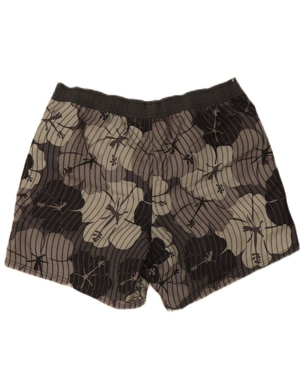 Puma Mens Swimming Shorts Large Grey Floral