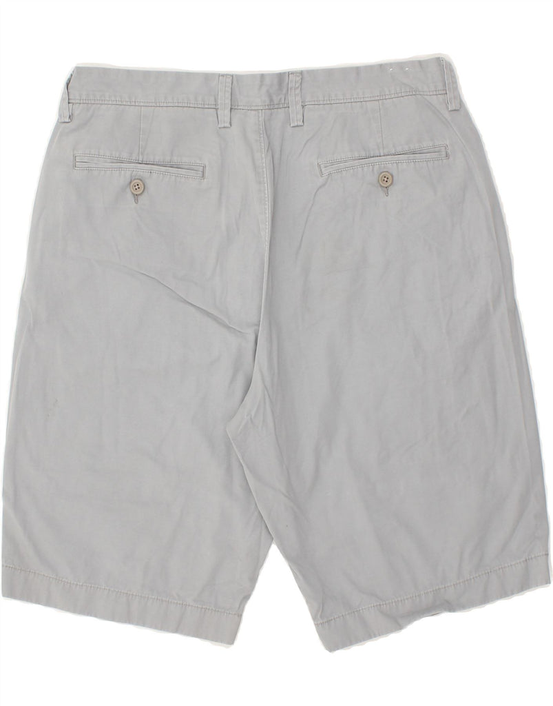 J. CREW Mens Chino Shorts W33 Medium Grey Cotton | Vintage J. Crew | Thrift | Second-Hand J. Crew | Used Clothing | Messina Hembry 