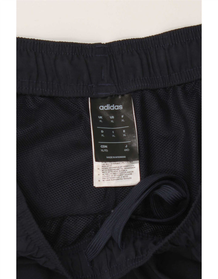Adidas Mens Sport Shorts XL  Navy Blue Polyester