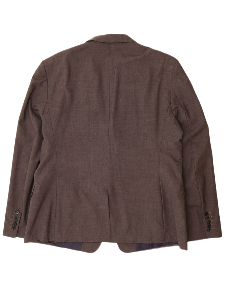 Paul Smith Mens 2 Button Blazer Jacket IT 48 Medium Grey