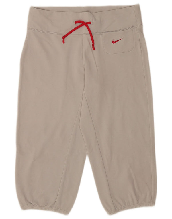 Nike Womens Bermuda Sport Shorts UK 10 Small Grey Sports