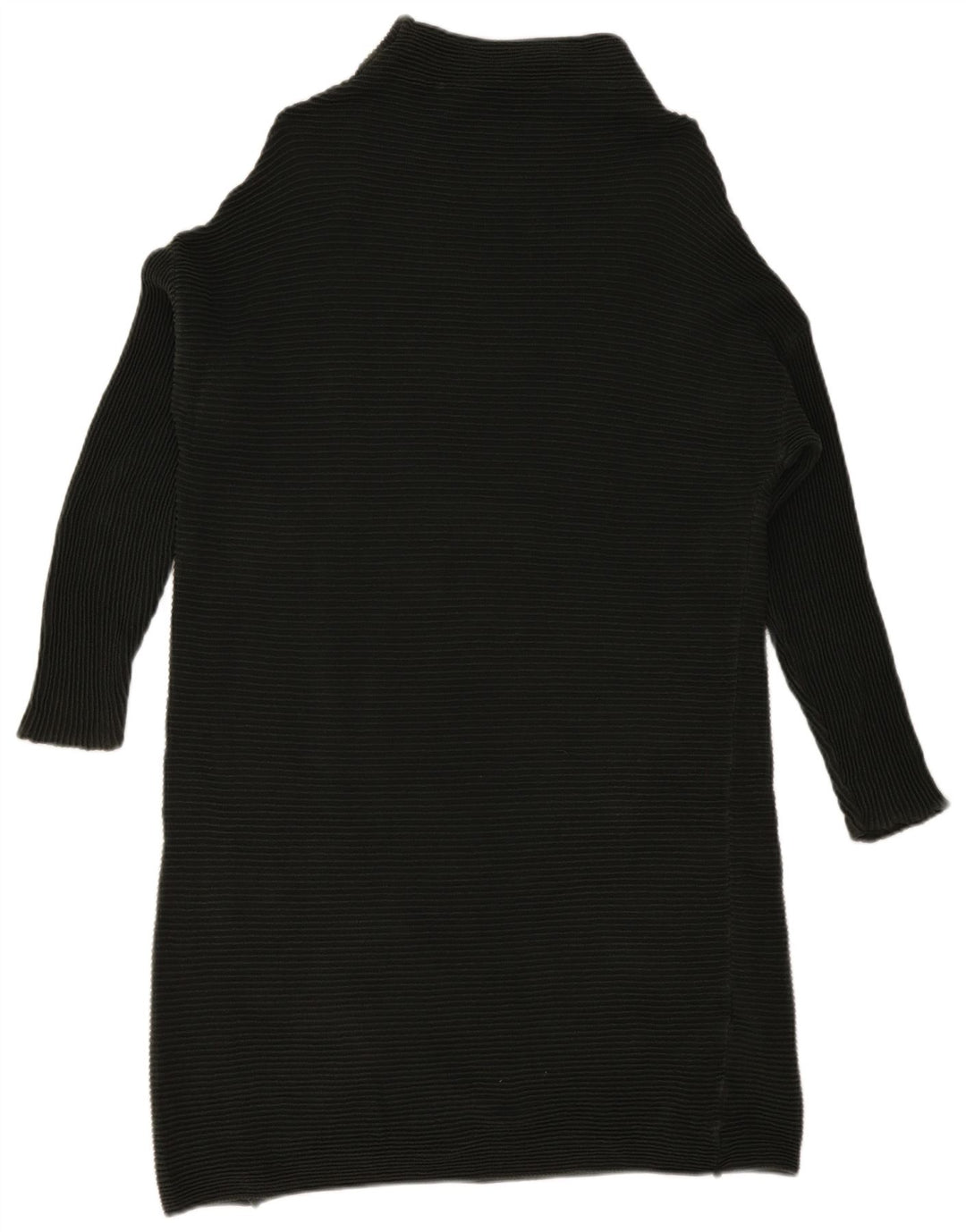 French Connection Womens Long Sleeve Jumper Dress UK 14 Medium Khaki