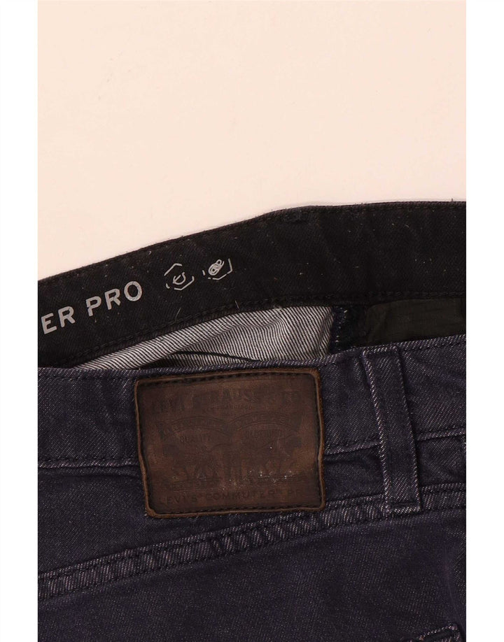Levi's Mens Commuter Straight Jeans W32 L28 Navy Blue