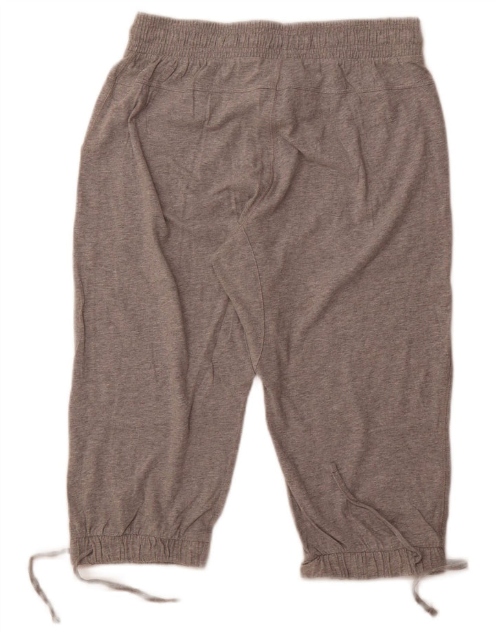 Champion Womens Heritage Classics Bermuda Sport Shorts UK 14 Large Grey