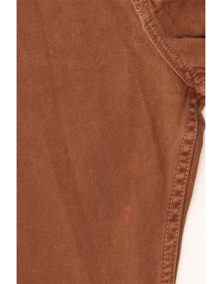 Guess Mens Tapered Jeans W31 L28 Brown Cotton