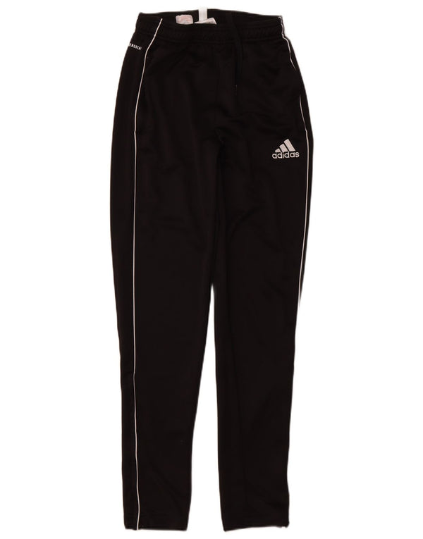 ADIDAS Boys Aeroready Tracksuit Trousers 13-14 Years  Black Polyester