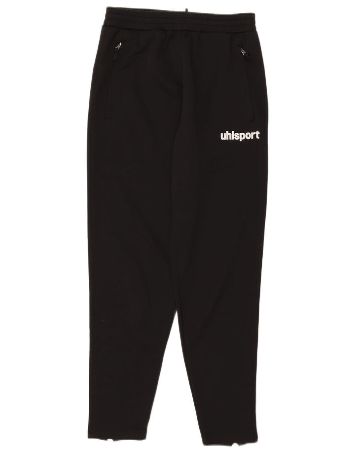 Uhlsport Mens Graphic Tracksuit Trousers Small  Black Polyester