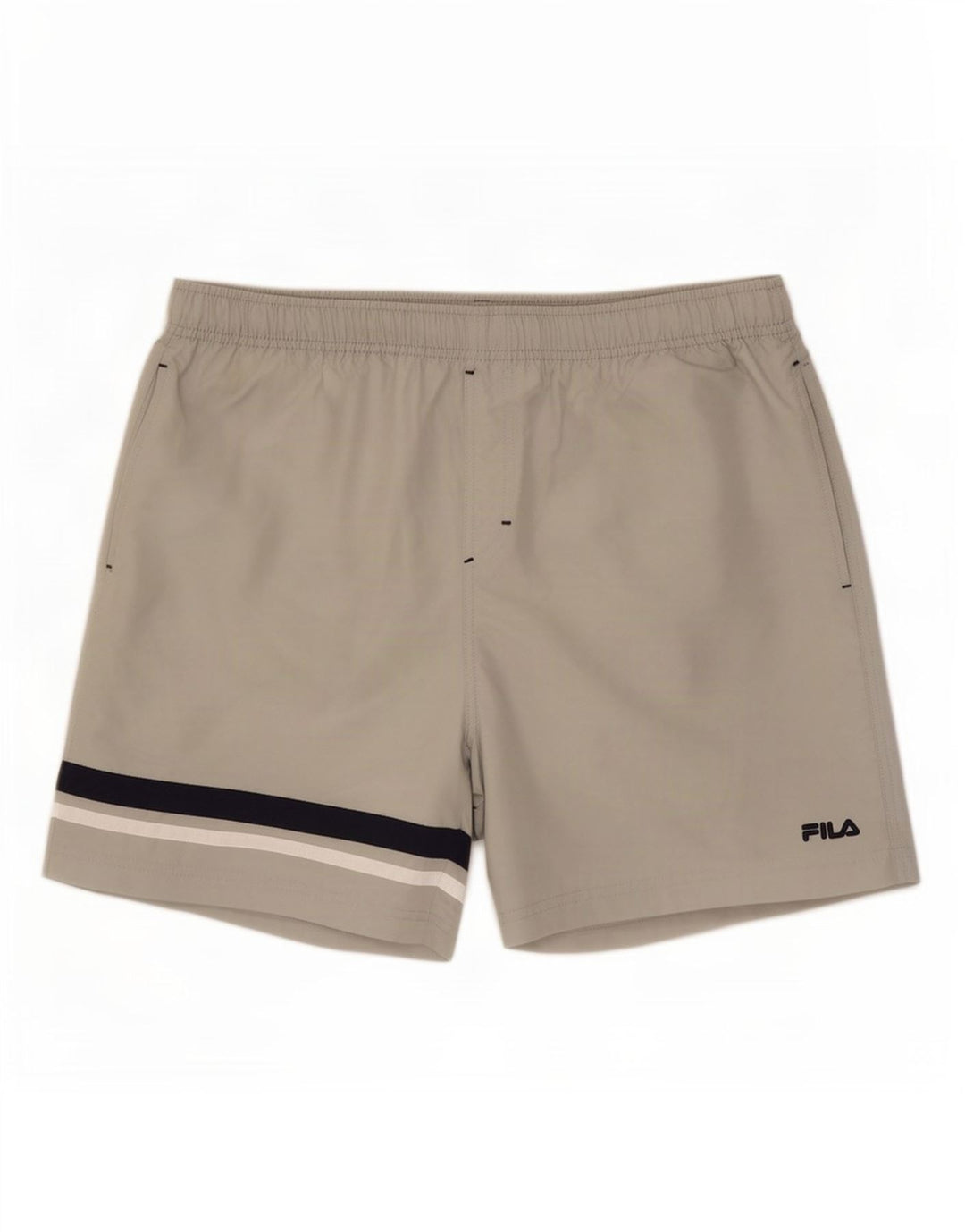 Fila Mens Swimming Shorts XL Grey Colourblock Polyester