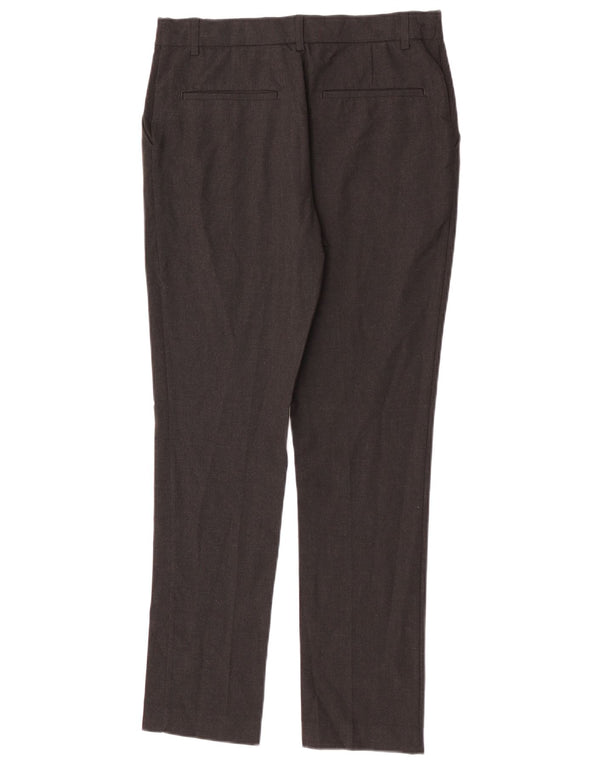 Marks & Spencer Boys Slim Suit Trousers 14-15 Years W29 L29 Grey Polyester