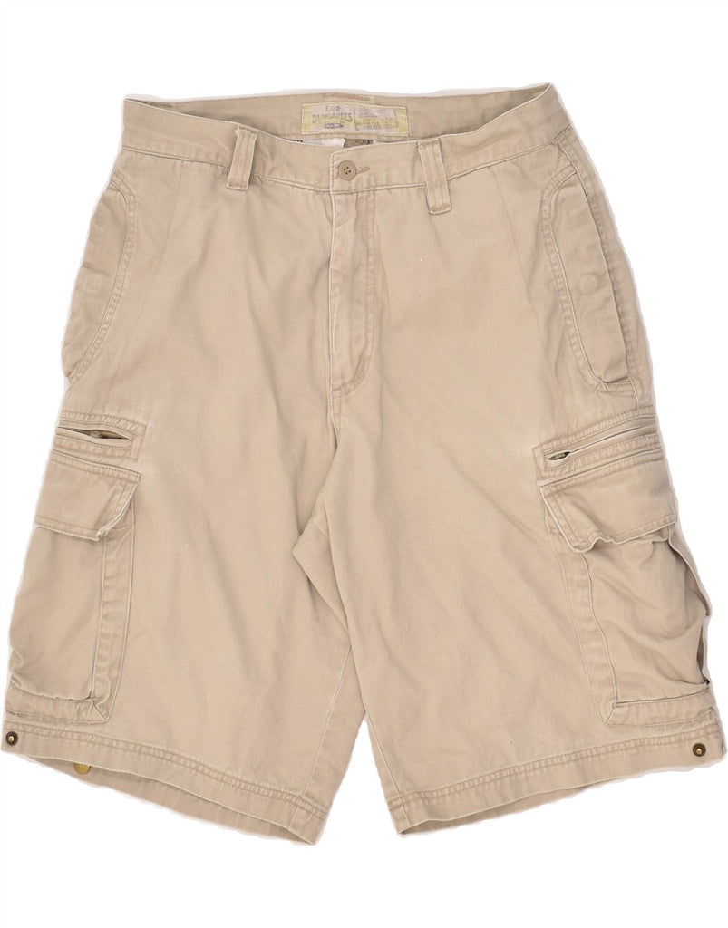 LEE Mens Cargo Shorts W31 Medium Beige Cotton Vintage Lee and Second-Hand Lee from Messina Hembry 